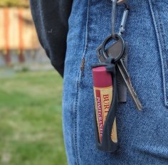 Chapstick Keychain 3D Printer Model