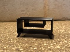 Miniature Record Stand 3D Printer Model