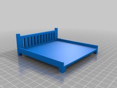 Doll House / Dollhouse Bed 3D Printer Model