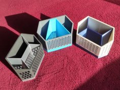 Hex Organizer 3D Printer Model