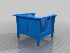 Craftsman Chair 3D Printer Model