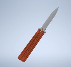 Balisong Trainer (butterfy Knife) 3D Printer Model