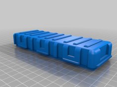 1/10 Ammo Box 3D Printer Model