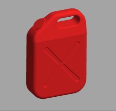 1/24 Scale Gas Tank 3D Printer Model