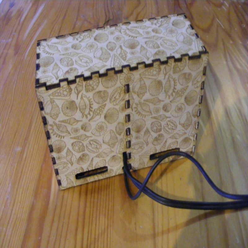 Laser Cut Speakers From Recycled Parts