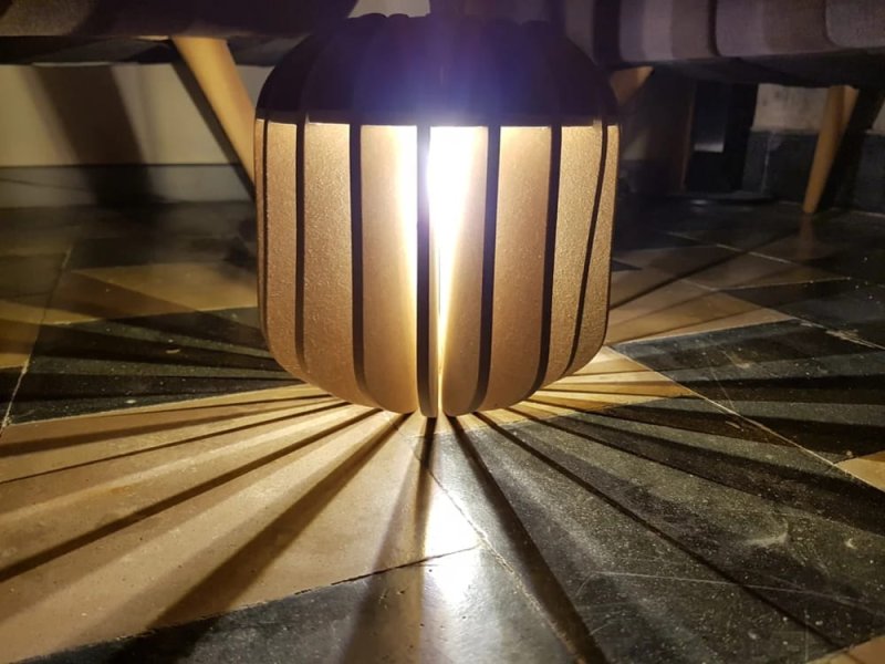 Laser Cut Floor Lighting SVG File