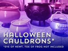 Halloween Cauldrons 3D Printer Model