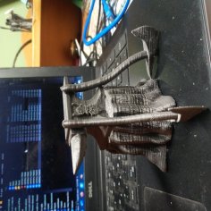 Dwarven Phone Holder 3D Printer Model