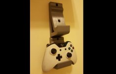 XBOX One Controller Wall Mount 3D Printer Model