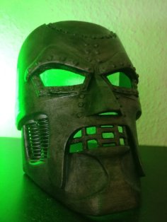 Doctor Doom Mask – Supportless 3D Printer Model