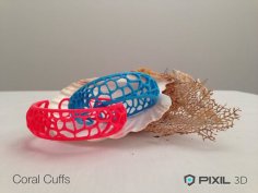 Coral Cuffs 3D Printer Model