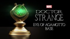 Eye Of Agamotto Base 3D Printer Model