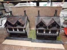 SCALEPRINT TUDOR BUILDING SMALL TAVERN 3D Printer Model