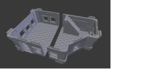 Modular Scifi Habs Remix (28mm Scale Prepare For Print) 3D Printer Model