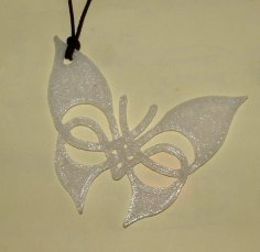 Celtic Butterfly Pendant 3D Printer Model