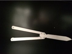 Butterfly Knife 3D Printer Model