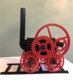 Steam Locomotive 3D Printer Model