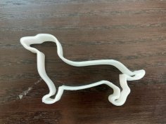 Dachshund Play-Doh/Cookie Cutter 3D Printer Model