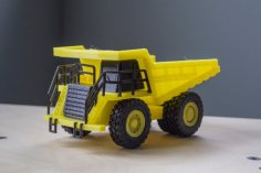 Caterpillar 777f Dump Truck 3D Printer Model