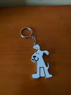 Dog Keychain 3D Printer Model