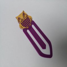 Owl Bookmark 3D Printer Model