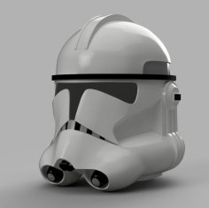 Clone Trooper Helmet Phase 2 Star Wars 3D Printer Model