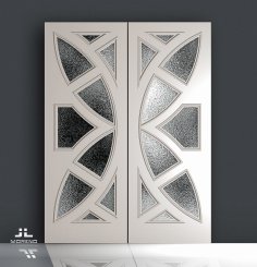 Design de borboleta de porta
