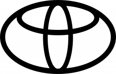 Logo Toyota vettore