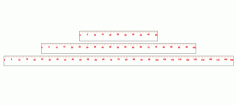 Ruler Measure Vector Art DXF File