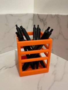 Tubular Pencil Holder 3D Printer Model