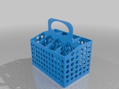 Pencil Box With Handle 3D Printer Model