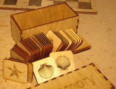 Laser Cut Memory/Concentration Game