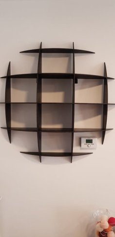 Laser Cut Etagère Ronde / Round Shelf