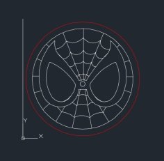 Laser Cut  SPIDER-MAN COASTER