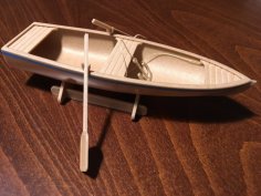 Simple Boat 3D Printer Model