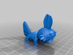 Mudkip 3D Printer Model