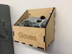 Laser Cut  Glove Shelf