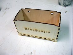 Laser Cut Small Stackable and Hanging Box