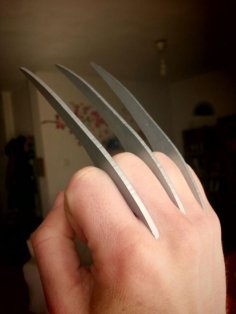 Laser Cut Wolverine Claws