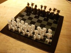 Laser Cut Chess Set