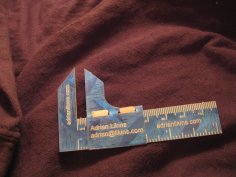 Laser Cut Business Card Caliper