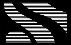 Trendy Cool Black And White Pattern Free Vector