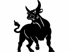 бык (Bull) arquivo dxf