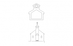 ملف الكنيسة DXF