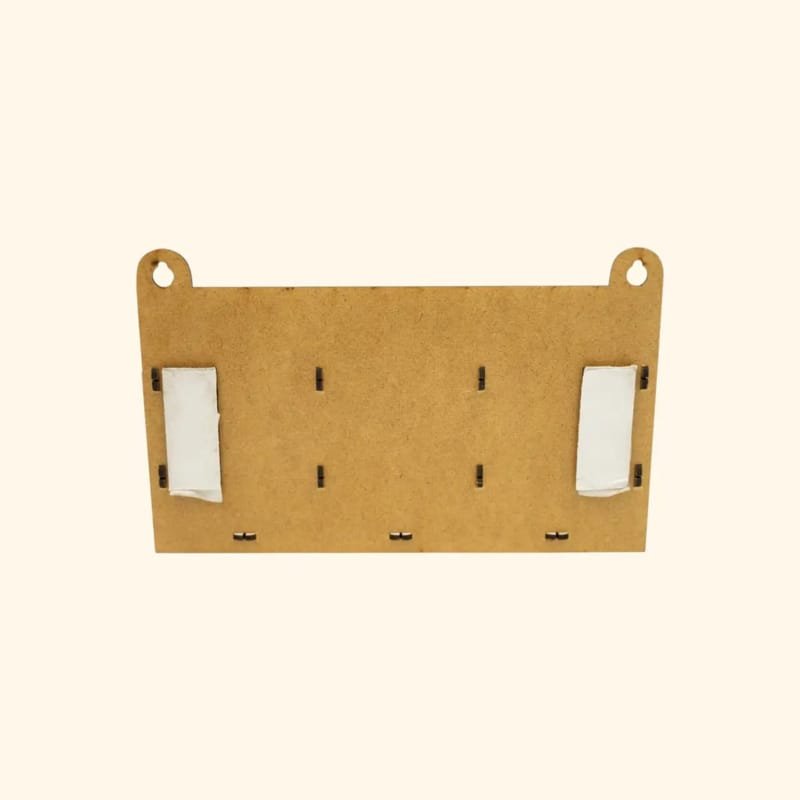 Laser Cut Spray Can Holder 3 Compartments