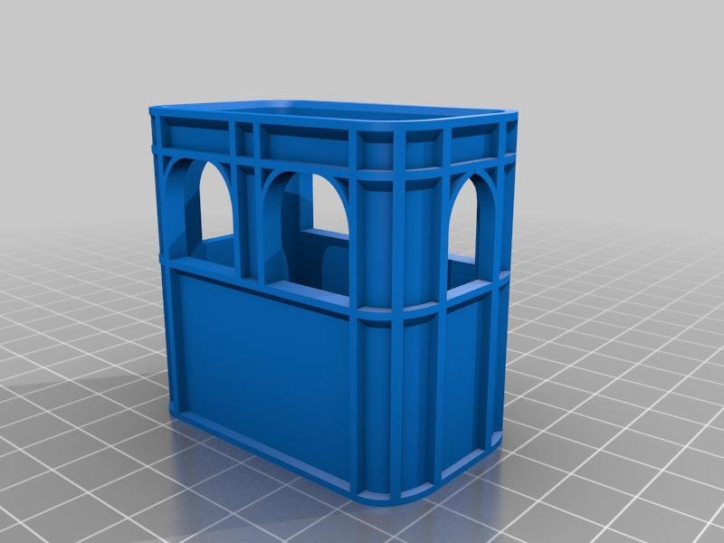 Special Battery Crates Stackable CR2032/CR2025/LR1/MN21 + Halfrim 3D