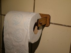 Toilet Paper Holder dxf File