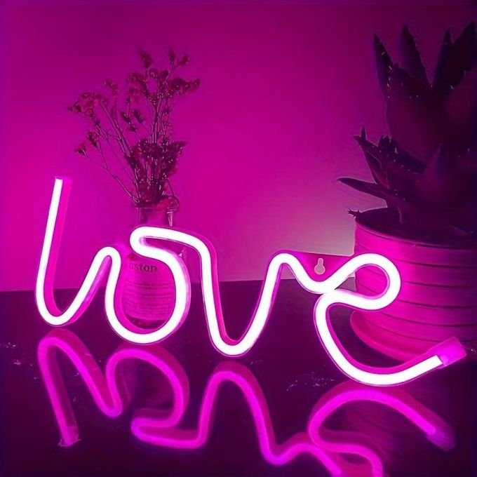 Laser Cut Love Neon Sign