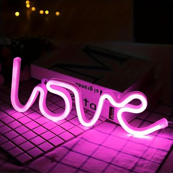Laser Cut Love Neon Sign