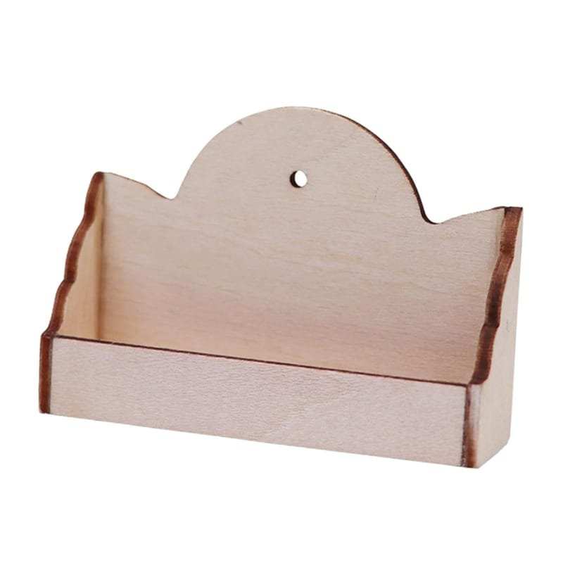 Laser Cut Dollhouse Rack for Photo Props Dollhouse Miniatures Furniture